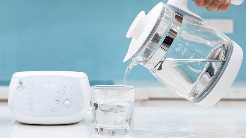 Bước 2: Chuẩn bị nước pha sữa