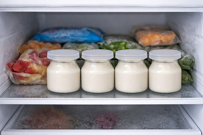 Cách bảo quản sữa chua làm từ sữa công thức