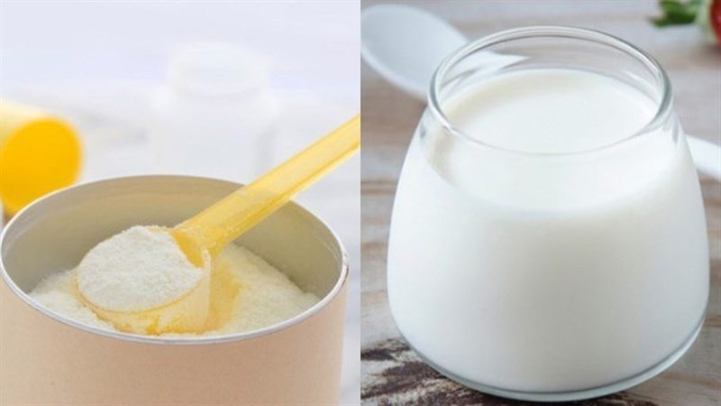 Nguyên liệu làm sữa chua cho bé ăn dặm ủ bằng bình giữ nhiệt