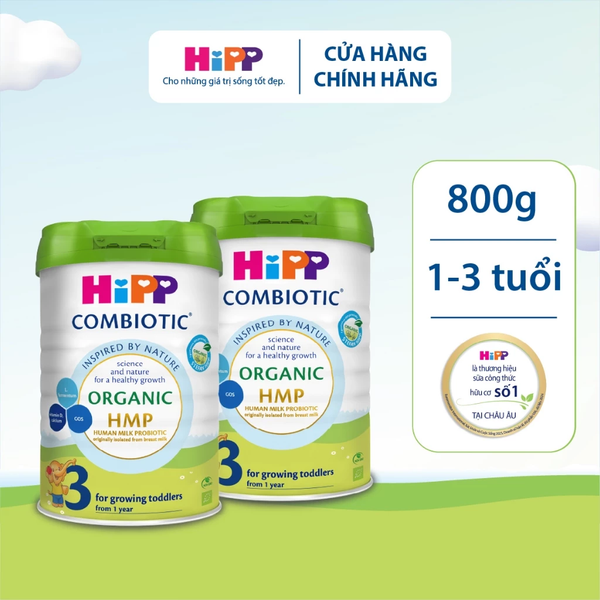 Combo 2 lon Sữa HiPP 03&nbsp;Organic Combiotic®