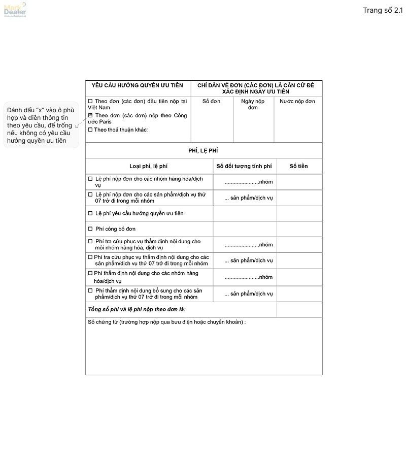 Hướng dẫn đăng ký nhãn hiệu (trang 02)