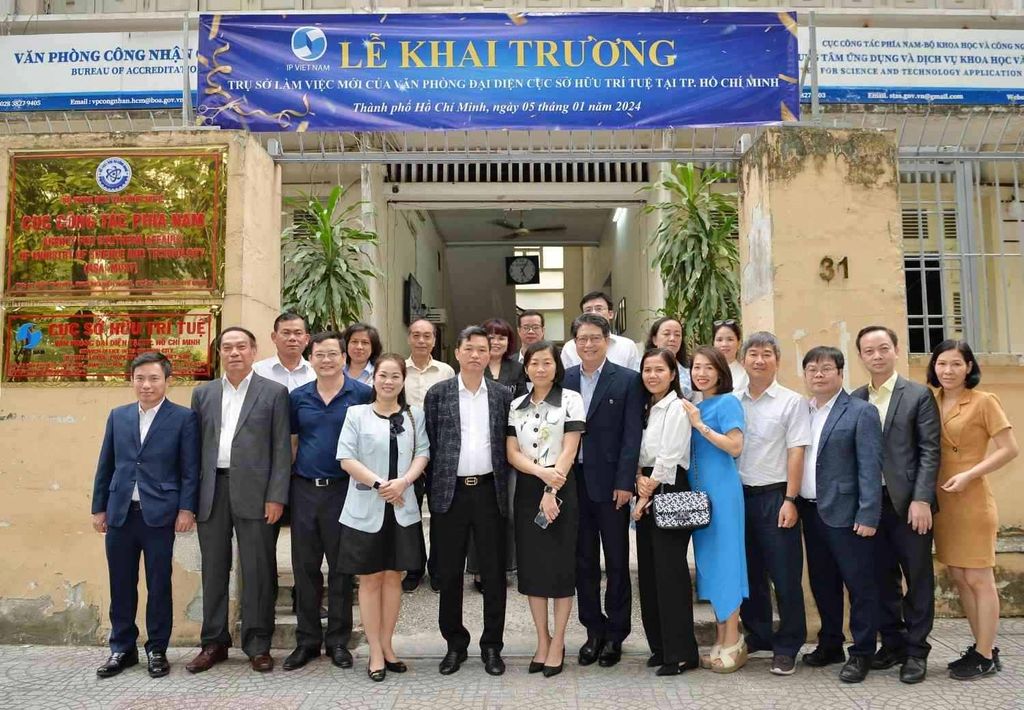 Trụ sở làm việc mới của văn phòng đại diện Cục SHTT tại TP.HCM