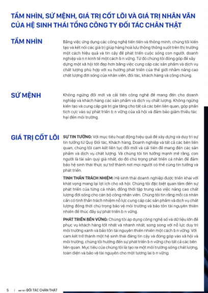 Tầm nhìn - Sứ mệnh
