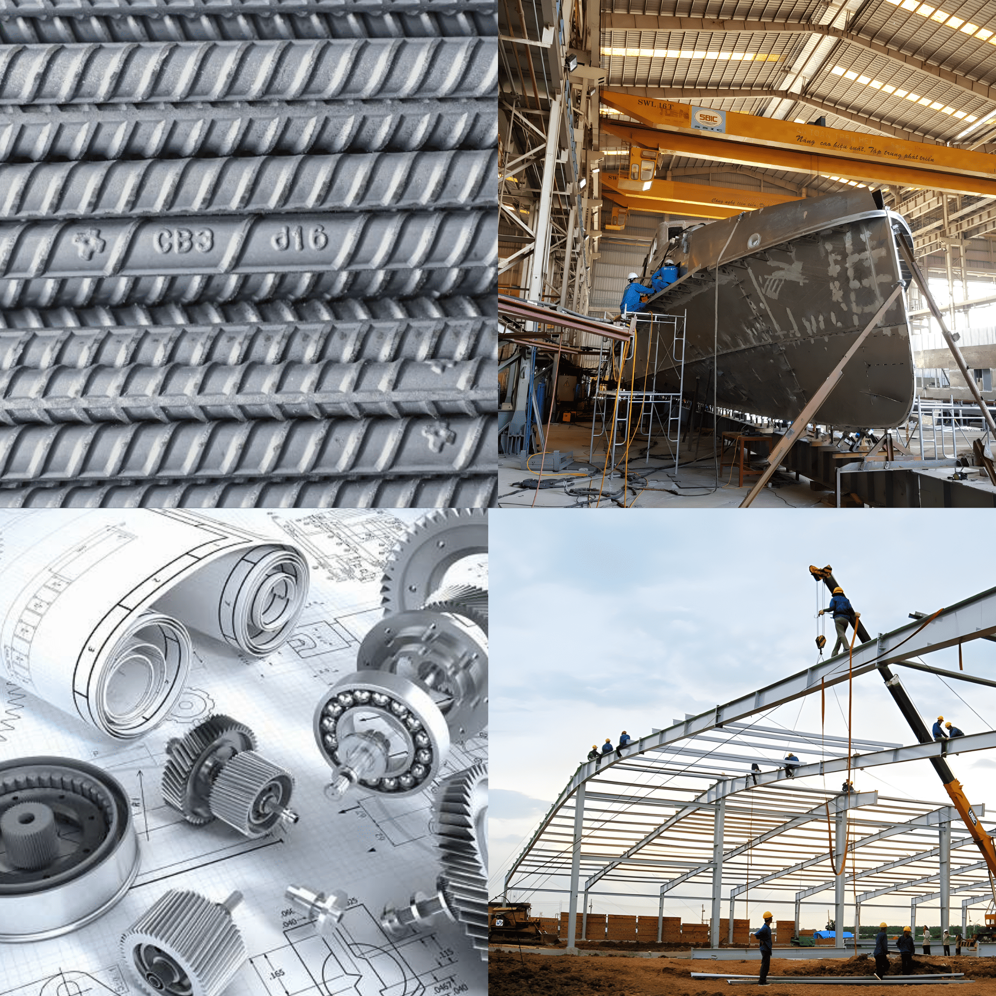 Mỗi công trình hoặc sản phẩm đều yêu cầu một đặc tính vật lý riêng biệt. Không có một loại thép nào là đa năng cho mọi trường hợp.