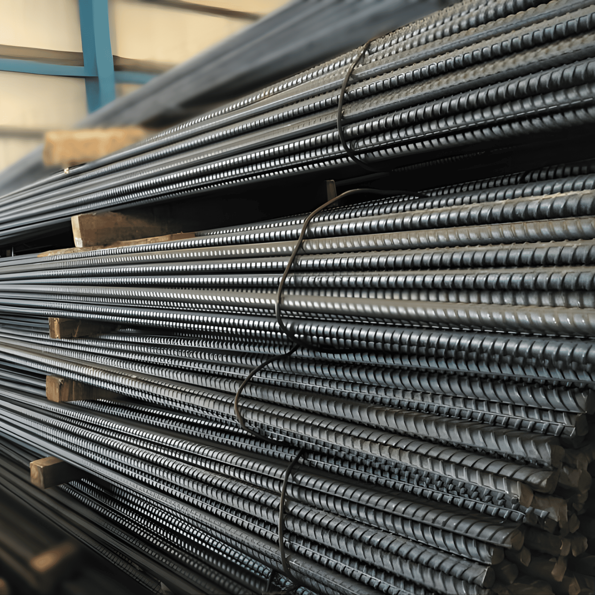 Thép tròn đặc thanh vằn hay còn có tên gọi là thép thanh vằn.