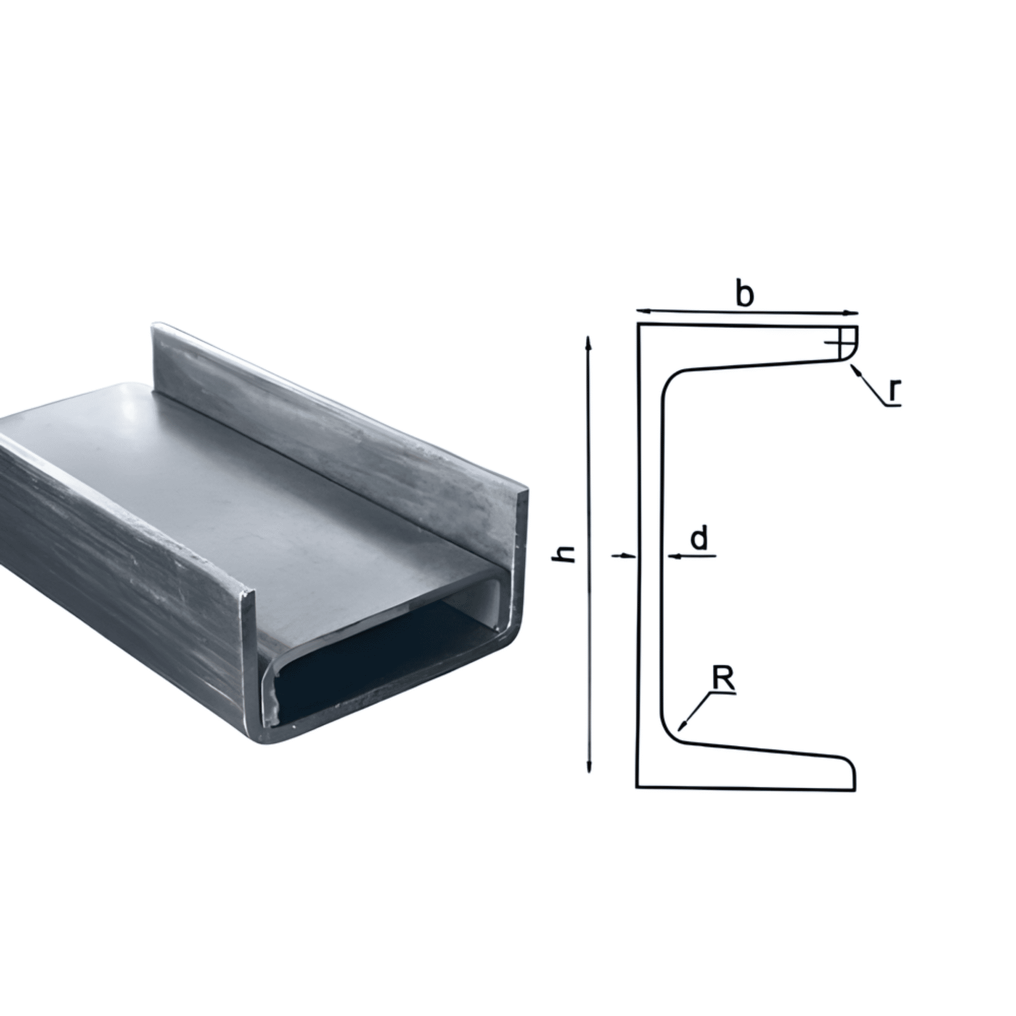 Được biết đến với độ bền bỉ đáng kinh ngạc, thép hình U là lựa chọn cho các công trình đòi hỏi khả năng chịu tải và chống rung chấn mạnh.