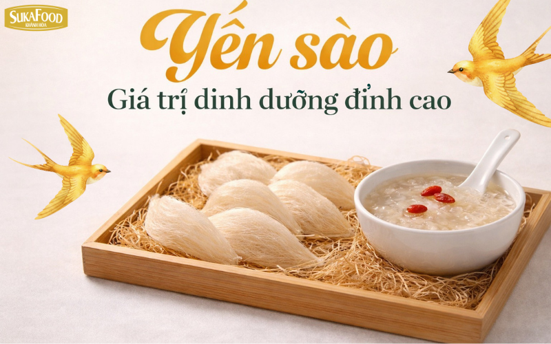 Giá trị dinh dưỡng của yến sào