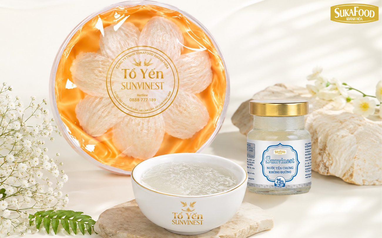 Yến hũ nhiều đường có thể gây tăng cân ở trẻ em
