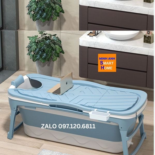 Ảnh thực tế bồn tắm gấp gọn nhựa 15