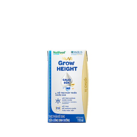 Nuvi Grow Height vị chuối