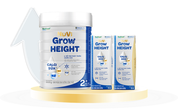 Sữa bổ sung canxi – Nuvi Grow Height