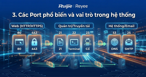 Port là gì? Các port phổ biến trong mạng máy tính