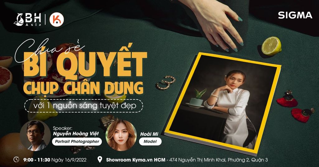 [WORKSHOP HCM 16.09] CHỤP CHÂN DUNG VỚI MỘT NGUỒN SÁNG CÙNG NAG.NGUYỄN HOÀNG VIỆT