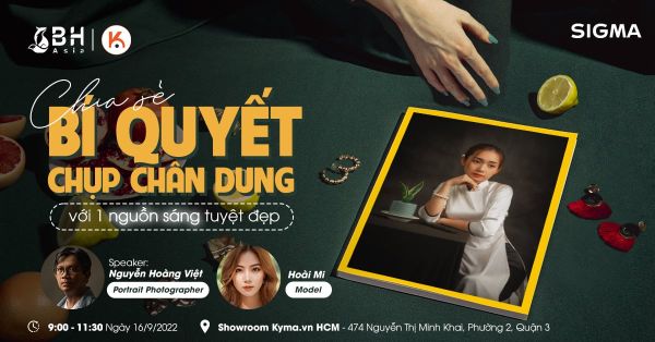 [WORKSHOP HCM 16.09] CHỤP CHÂN DUNG VỚI MỘT NGUỒN SÁNG CÙNG NAG.NGUYỄN HOÀNG VIỆT