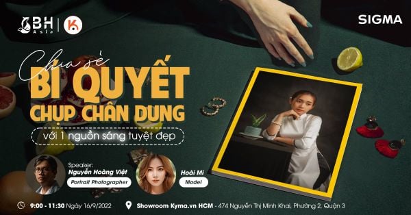 [WORKSHOP HCM 16.09] CHỤP CHÂN DUNG VỚI MỘT NGUỒN SÁNG CÙNG NAG.NGUYỄN HOÀNG VIỆT