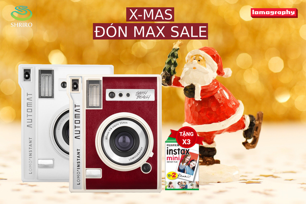 MỪNG X-MAS SALE TẶNG 3 HỘP PHIM KHI MUA MÁY IN LIỀN LOMOGRAPHY