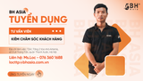 Tuyển Dụng Nhân Viên Tư Vấn Kiêm Chăm Sóc Khách Hàng