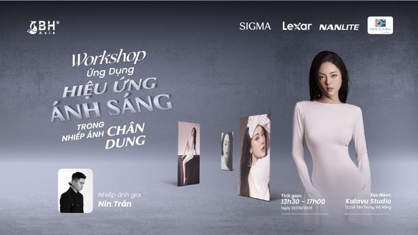 Workshop “Ứng dụng hiệu ứng ánh sáng trong nhiếp ảnh chân dung”