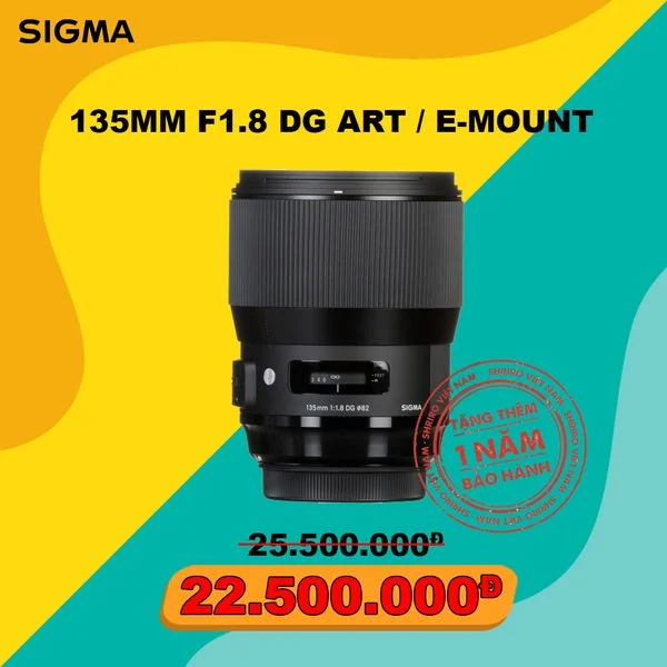 MÙA VÀNG SALE LENS: SIGMA TẶNG ĐẾN HƠN 6 TRIỆU CHỈ ĐẾN 08/11