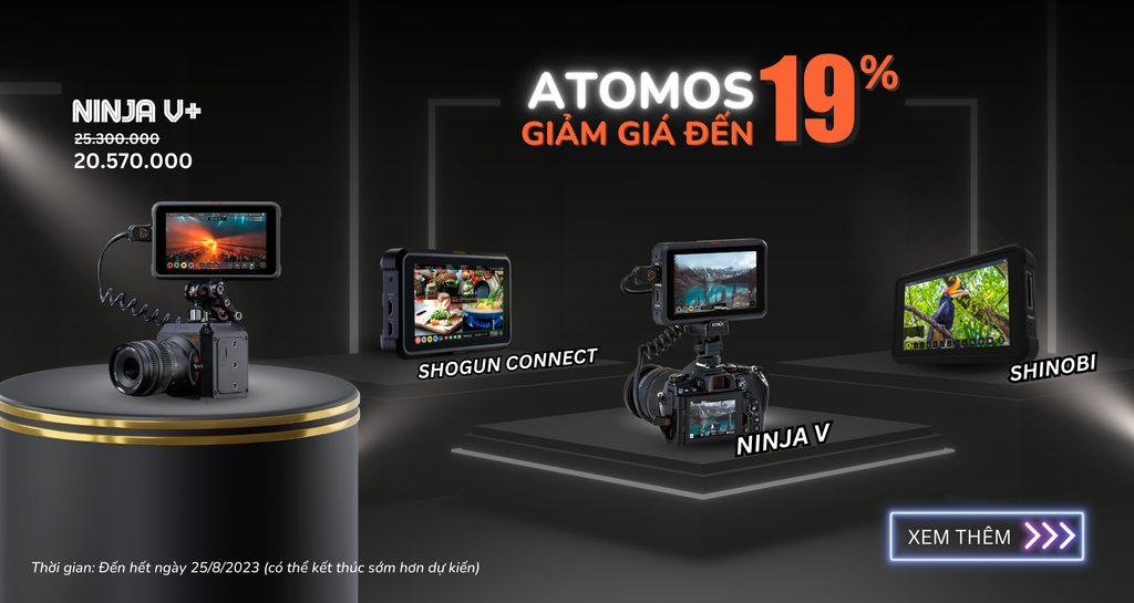 Khuyến mãi Atomos 