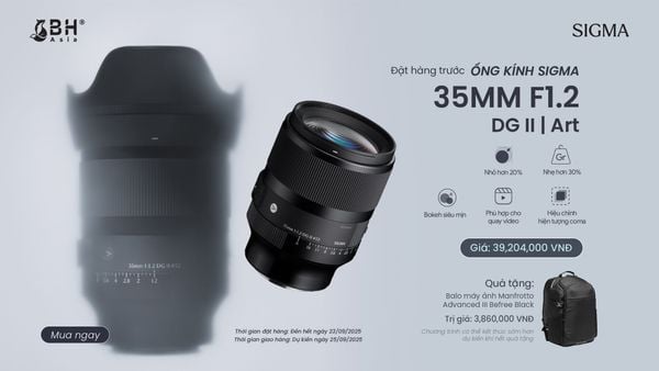 Đặt hàng trước - Sigma 35mm F1.2 DG II Art