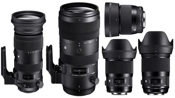 Các dòng ống kính Global Vision của Sigma
