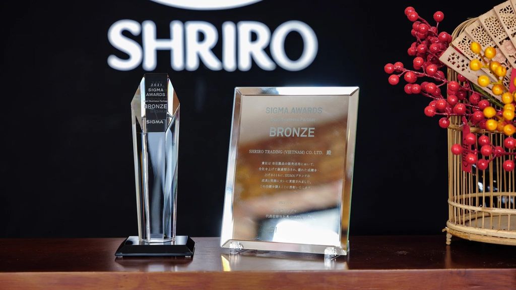SHRIRO VN ĐẠT TOP 3 NHÀ PHÂN PHỐI SIGMA XUẤT SẮC TOÀN CẦU 2021 ️