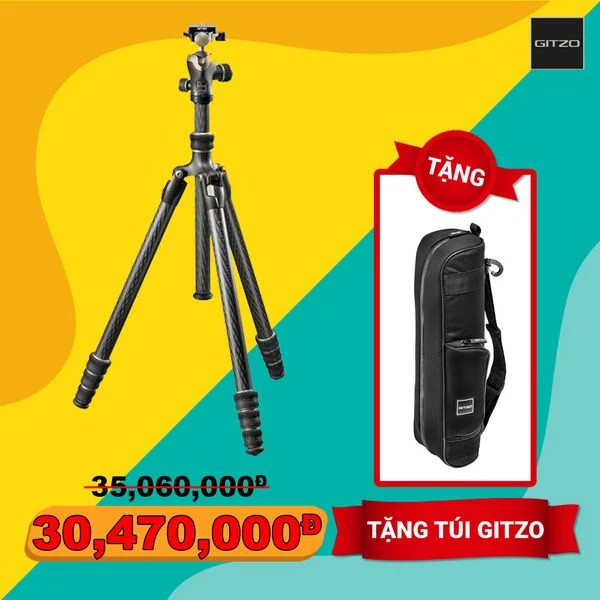 🔥 🔥 MUA TRIPOD – NHẬN QUÀ HOT TẶNG VOUCHER ĐẾN 4,5 TRIỆU KÈM TÚI ĐỰNG CHÂN MÁY