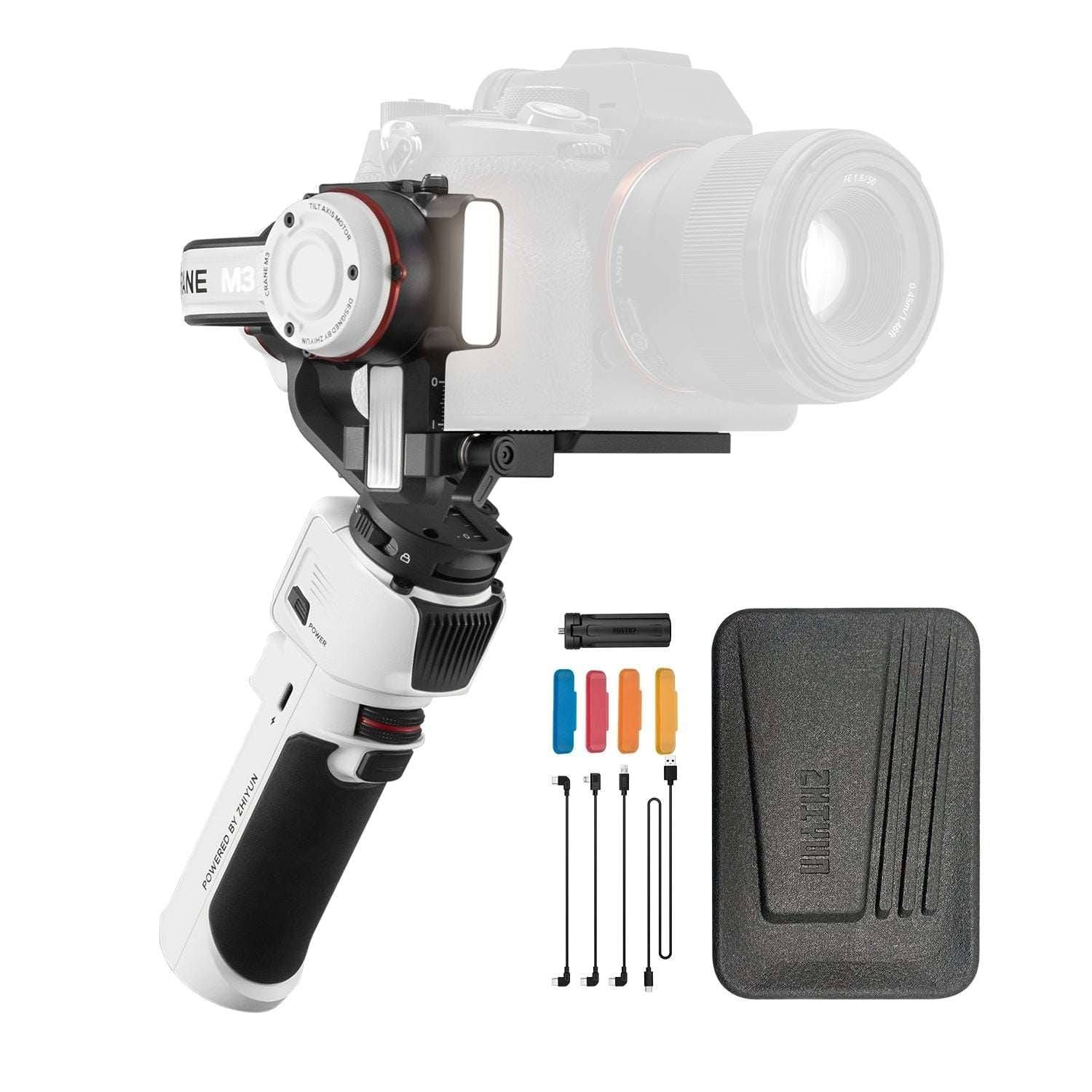 Zhiyun Crane M3 – Gimbal “all-in-one” tiện lợi