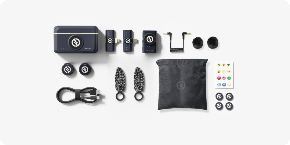 micro thu âm livestream hollyland Lark M2