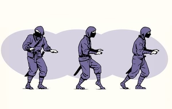Kỹ thuật Ninja Walk