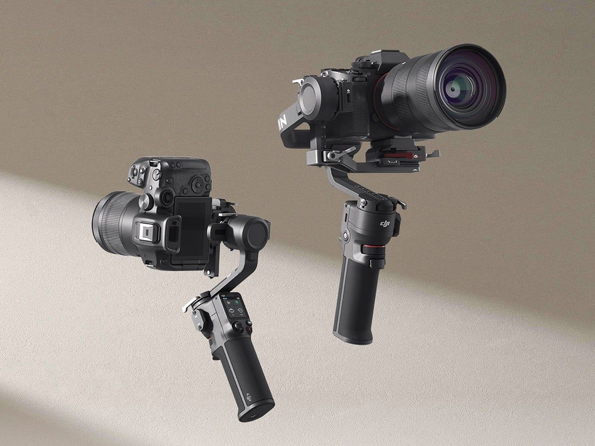 gimbal mini cho máy ảnh crop