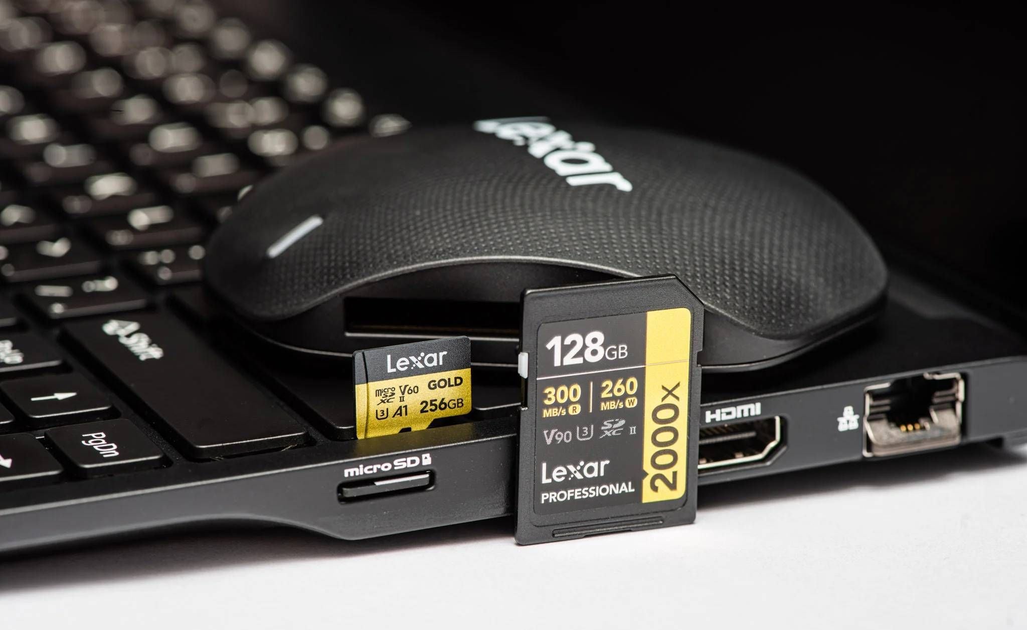 Thẻ nhớ Lexar Professional GOLD Series SDXC và microSDXC