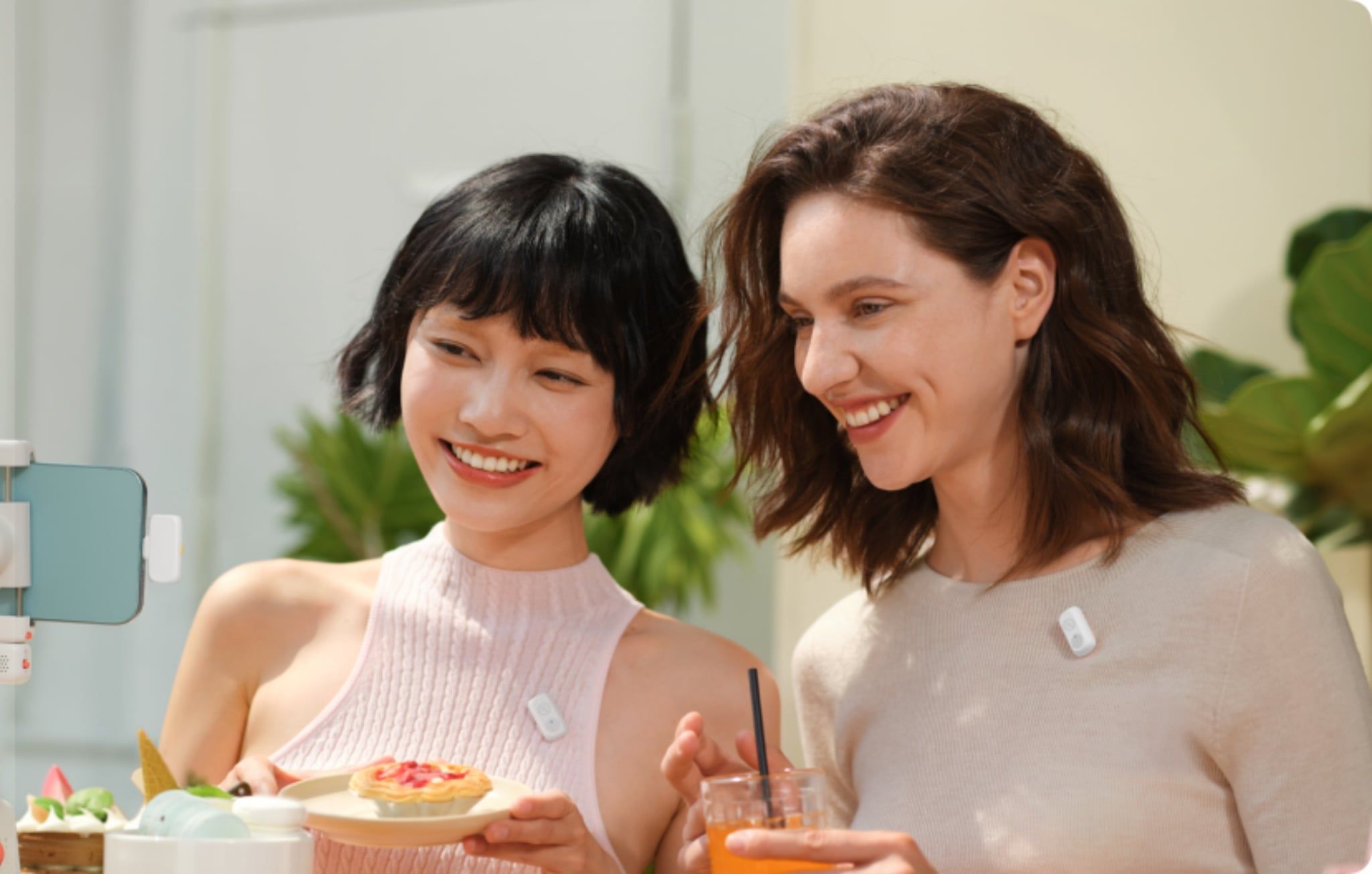 micro thu âm livestream hollyland cho tiktok creator