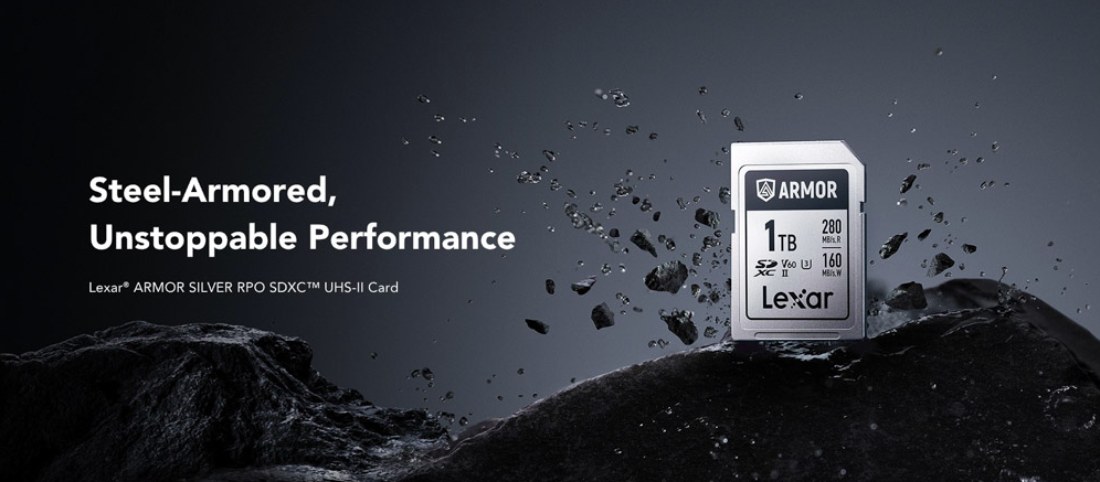 Thẻ nhớ Lexar ARMOR SILVER PRO UHS-II SDXC Card V60