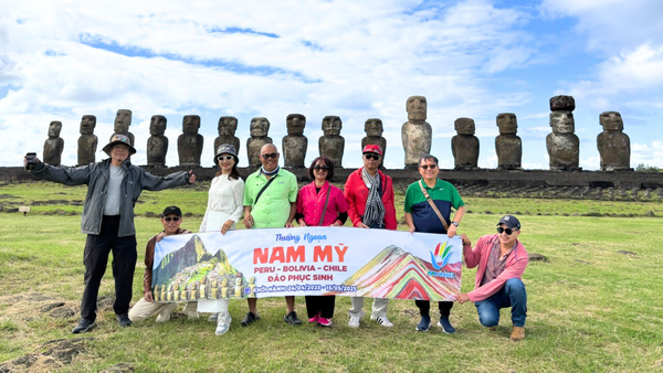 Ngày 17 - SANTIAGO DE CHILE – ĐẢO PHỤC SINH (Ăn sáng, trưa, tối)