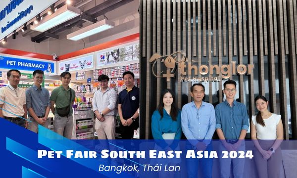 Sitto Việt Nam tham gia Pet Fair South East Asia 2024 (Pet Fair Đông Nam Á)