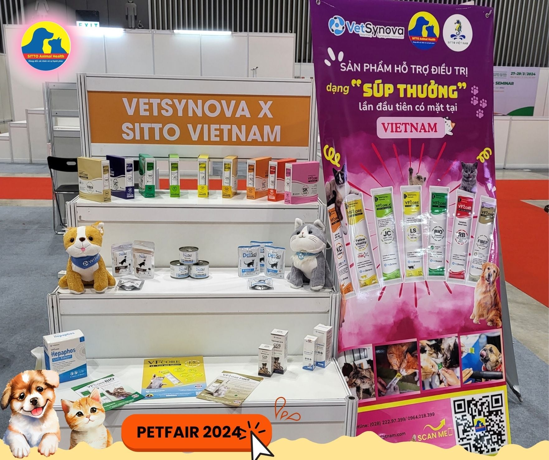 Petfair 2024 - Đăng ký tham gia cùng VetSynova X Sitto Viet Nam