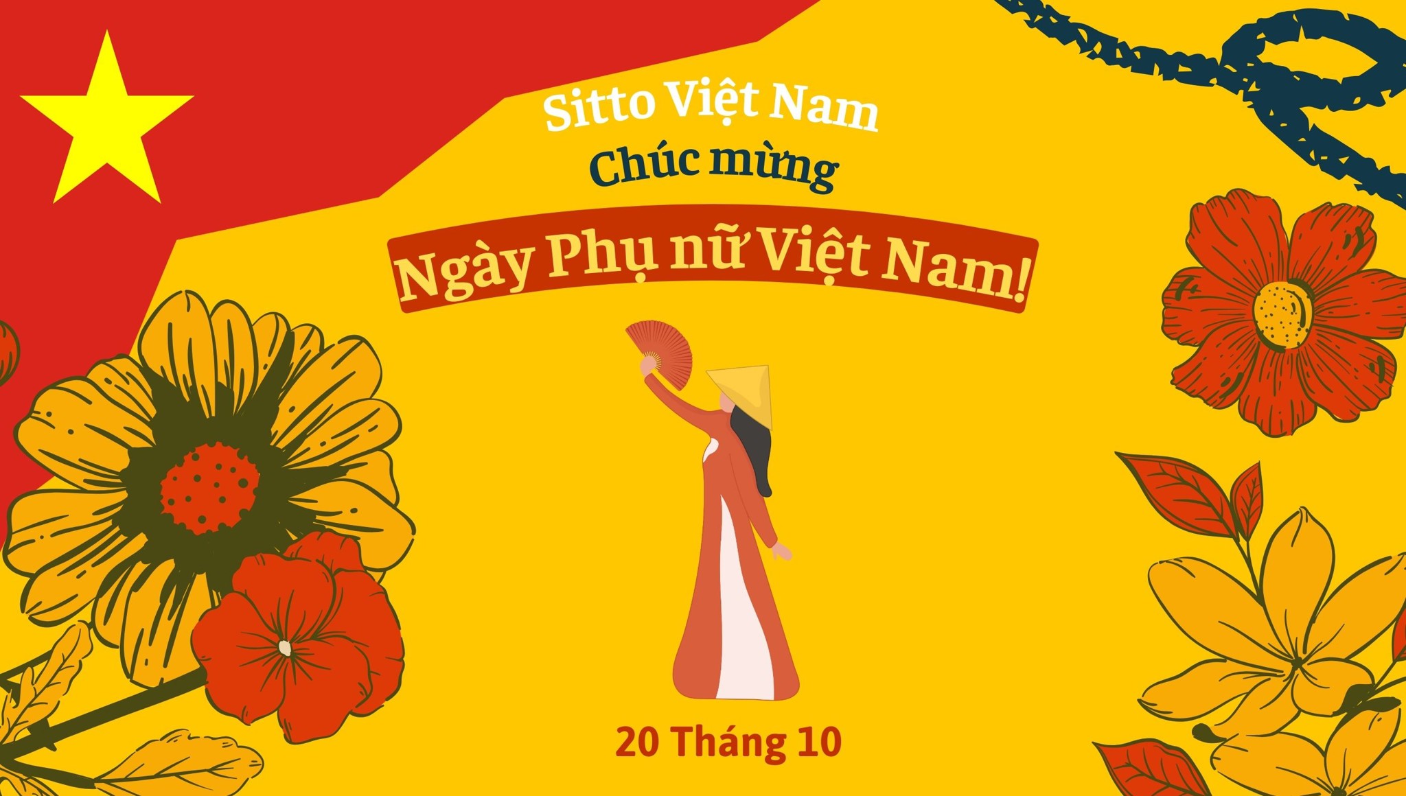 Sitto Việt Nam Chúc mừng ngày Phụ nữ Việt Nam - 20/10