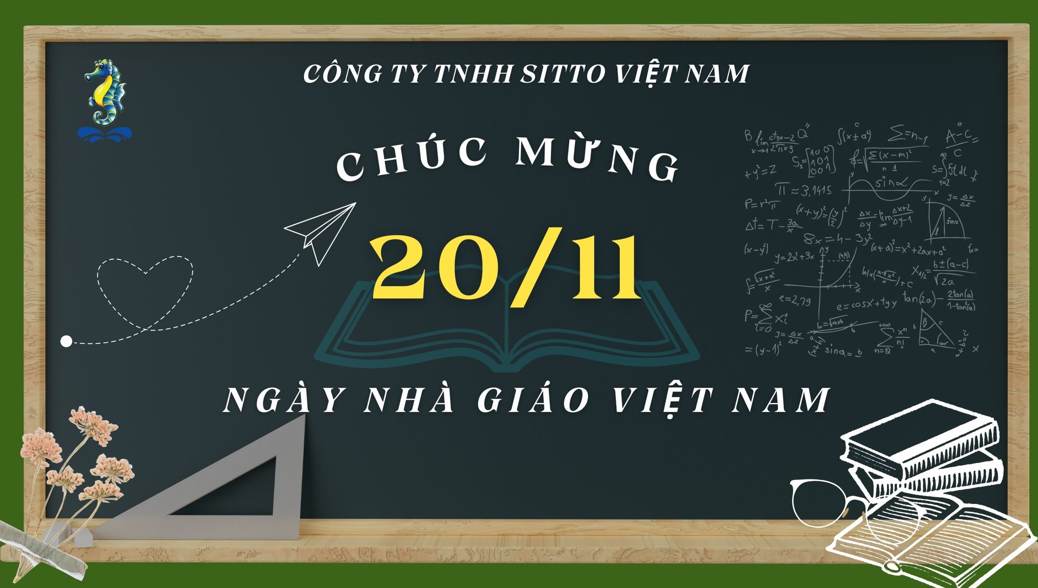 Sitto Việt Nam - Chúc mừng ngày nhà giáo Việt Nam 20/11/2023