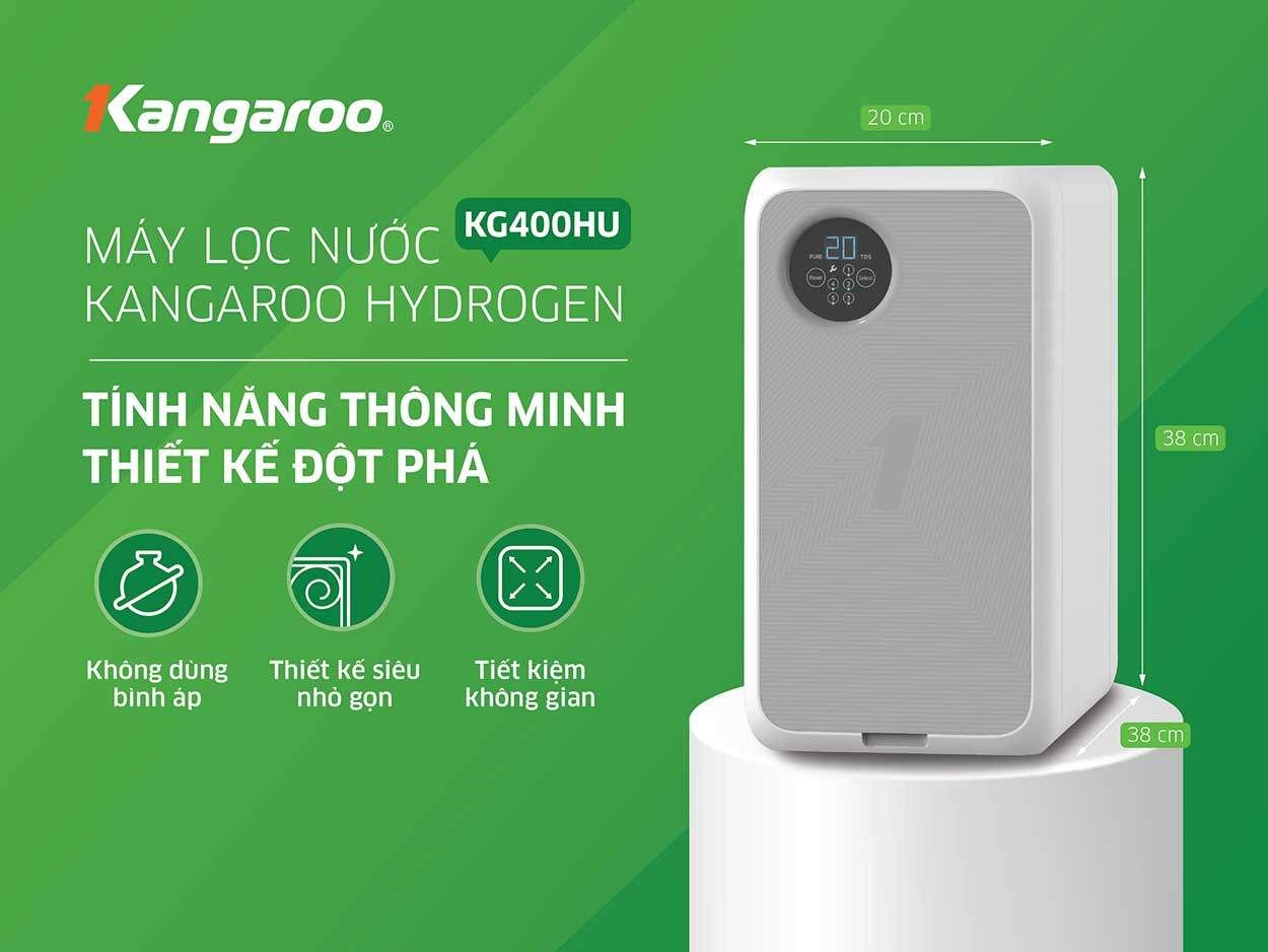 Những tính năng hiện đại của máy lọc nước Kangaroo