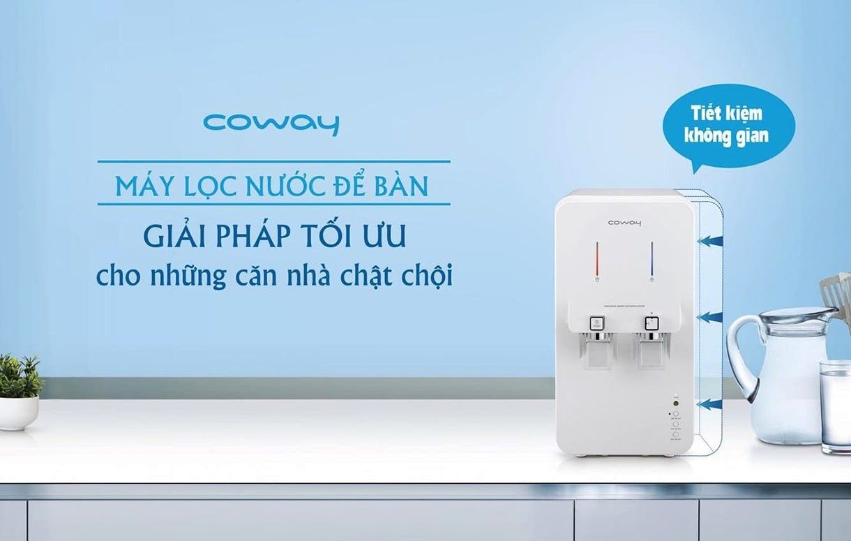 Máy lọc nước nóng lạnh Hàn Quốc thương hiệu Coway rất được ưa chuộng tại thị trường Việt Nam