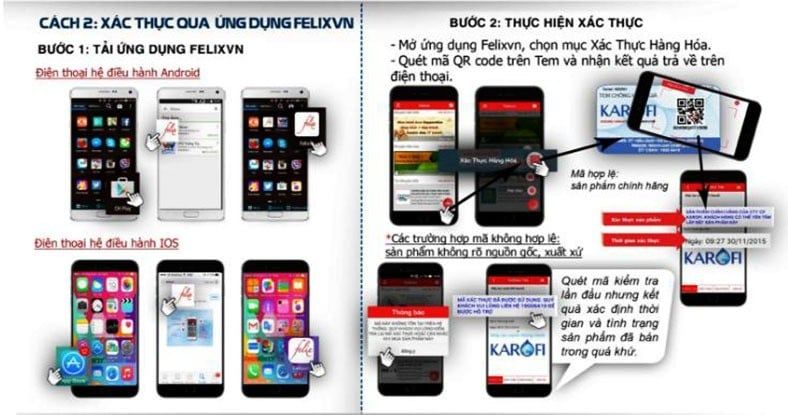 Xác thực máy lọc Karofi qua tin nhắn SMS