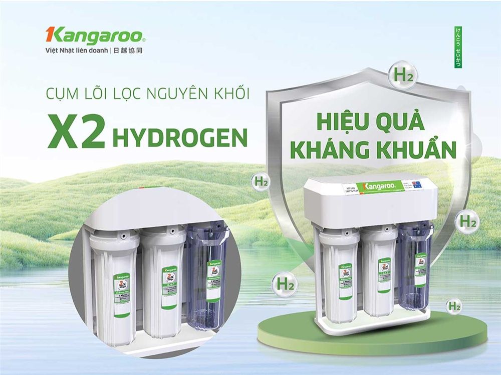 Linh kiện của máy lọc nước Kangaroo được nhập khẩu trực tiếp từ Mỹ, Hàn Quốc, Đài Loan&nbsp; 100% đảm bảo chất lượng