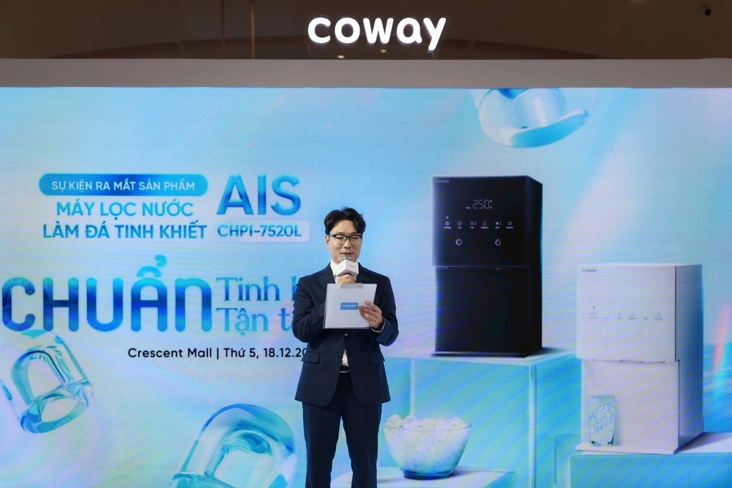 Tích hợp công nghệ 2in1 trong 1 máy Coway AIS (CHPI-7520L)