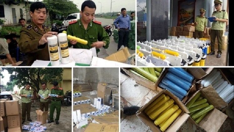 Cơ quan chức năng thu giữ hàng loạt lõi giả trên thị trường