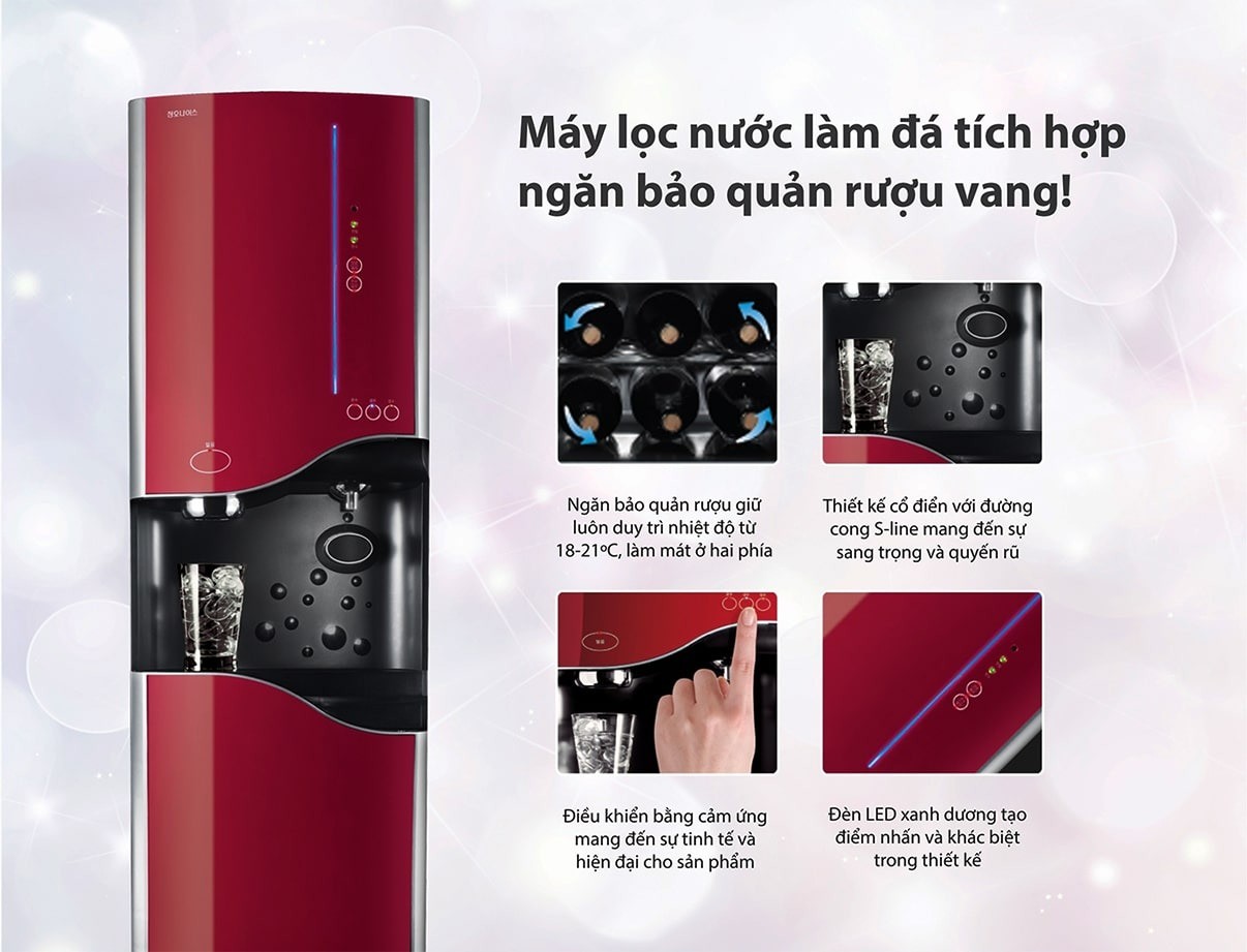 Chungho là thương hiệu máy lọc nước nóng lạnh lớn thứ 2 tại Hàn Quốc