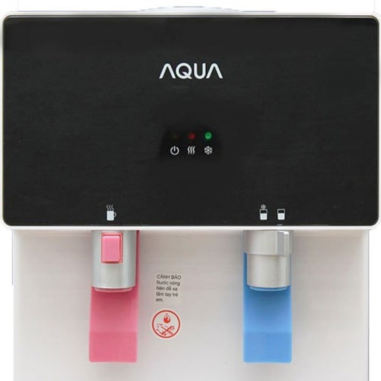 Máy lọc nước&nbsp; Aqua 2 vòi nóng lạnh được thiết kế hết sức gọn gàng