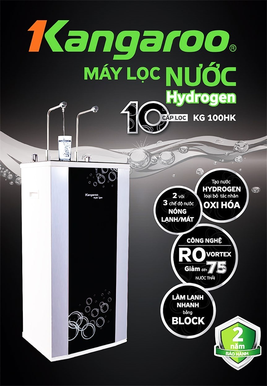 Máy lọc nước Kangaroo KG100HK bổ sung các khoáng chất thiết yếu
