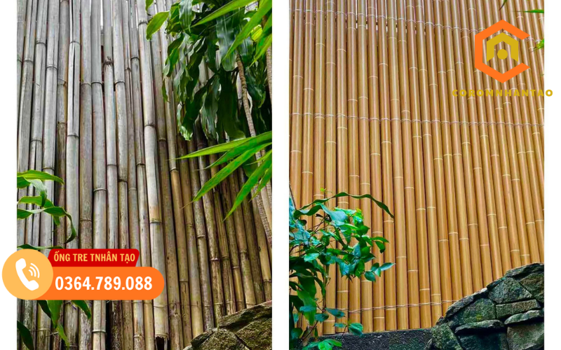 Hàng Rào Làm Từ Tre Nhân Tạo – Nên Hay Không? – Cỏ rơm nhân tạo